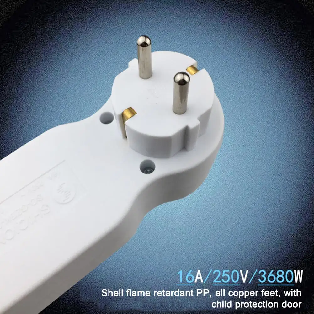 European Type Conversion Plug power plug adapter power socket adapter conversion plug electrical power socket plug conversion socket universal socket adapter 250V 16A 1 to 3 Way EU Standard Power Adapter Socket EU Standard