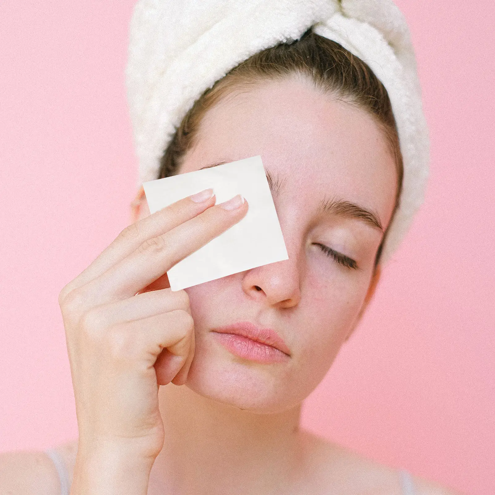 1000개 프리미엄 천연 코튼 메이크업 리무버 패드 단층 고흡수 패드 얼굴 클렌징 스킨케어 네일용