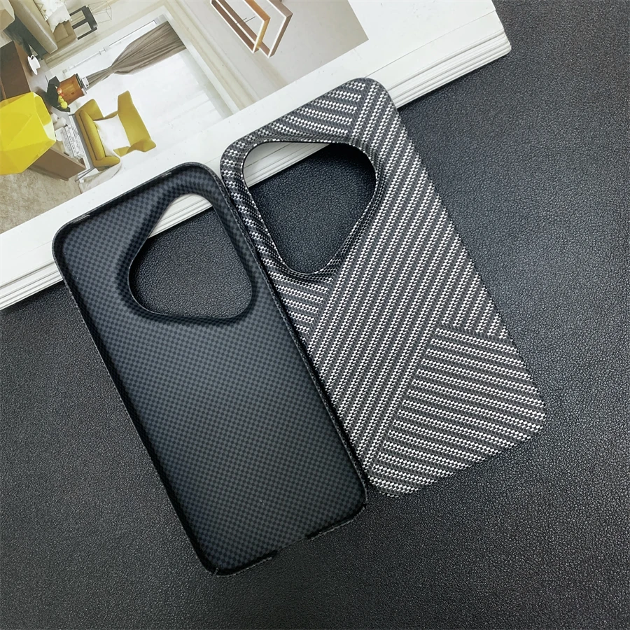 Sleek Carbon Fiber Texture Hard PC Shockproof Case - Ultra Slim Protective Cover