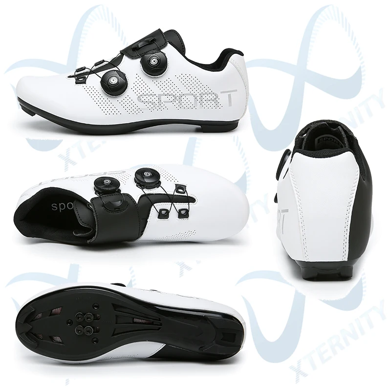 Cycling Shoes Self-Locking Racing Road Bike Shoes MTB Flat Sneakers Men Bicycle SPD Cleat Sport Unisex