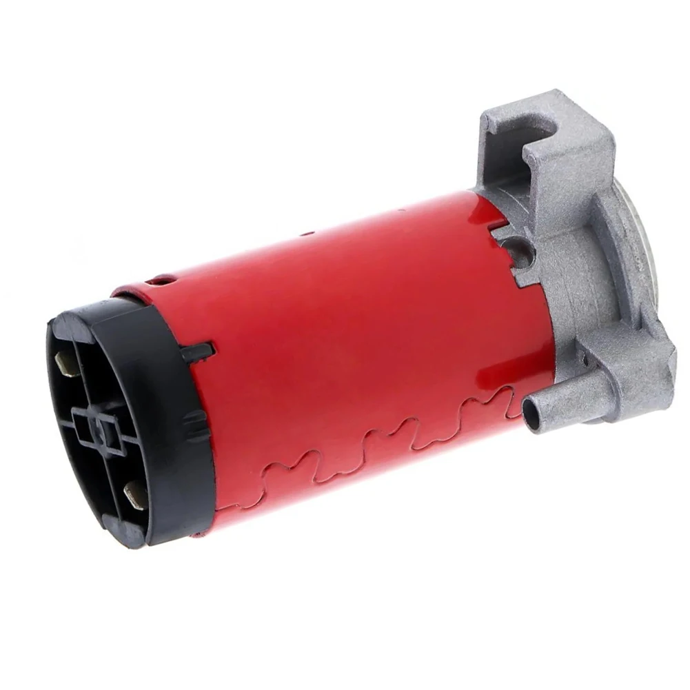 빨간색 범용 에어혼 펌프 압축기, 자동차 트럭 RV 보트 오토바이 밴 버스 SUV 14-18 PSI, 24V 15A