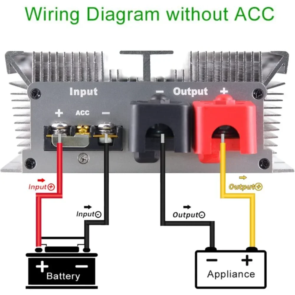 24 Volt to 12 Volt 24V to 12V 50A-200A Step Down Converter Voltage Regulator DC/DC Buck Transformer Power Supply CE Waterproof