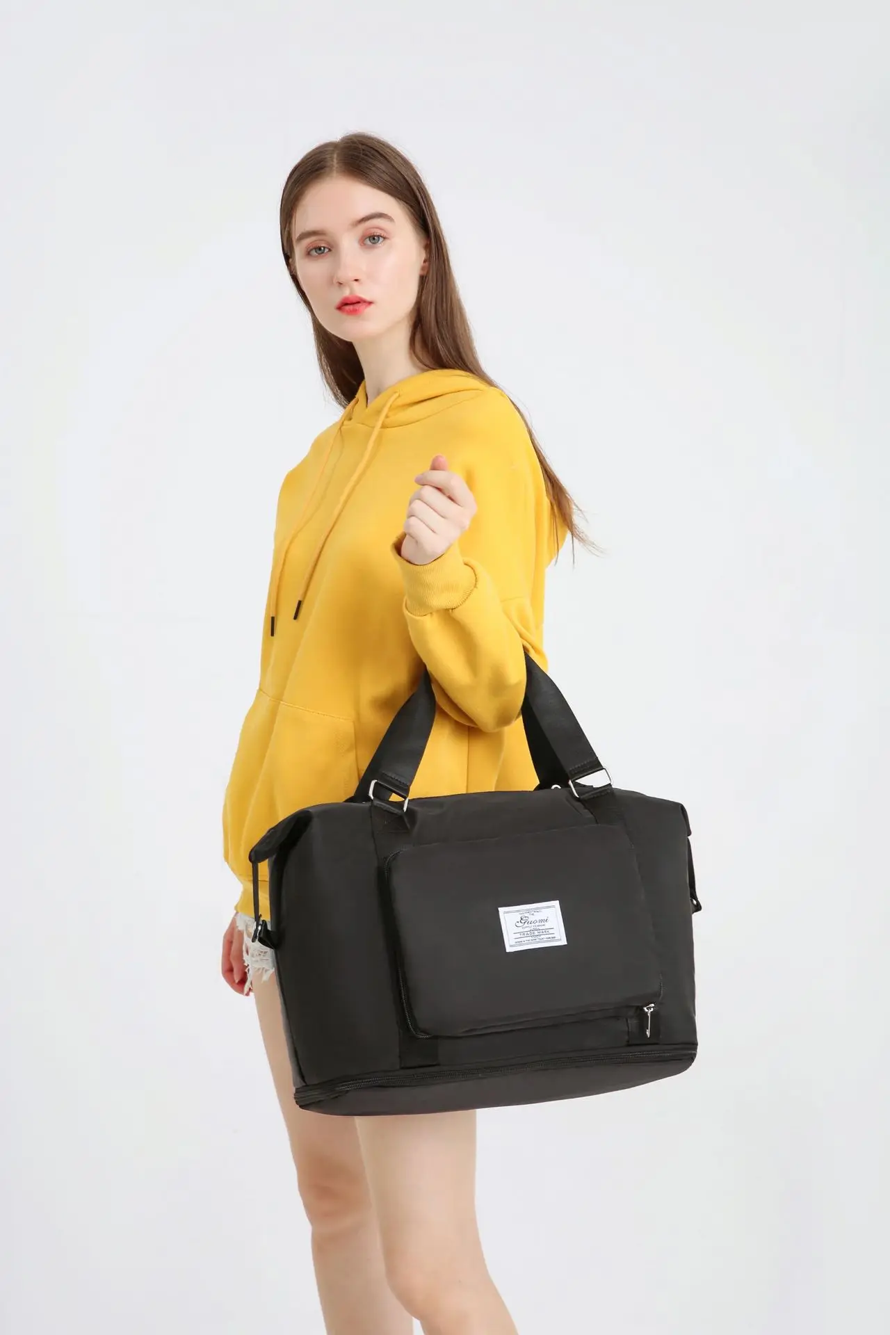 S5013932158f74f44b6d6fd23baa6f690Z Large Capacity Folding Travel Bags Waterproof Tote Gym Luggage Bags for Men Women, Travel Backpack Duffle Bags Handbag Mallzona