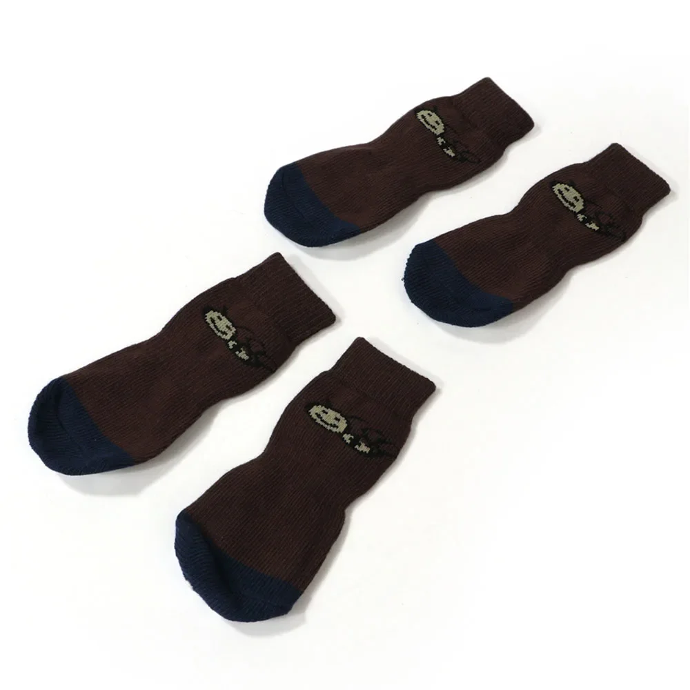 Calzini Antiscivolo Per Cani - Con Suola In Silicone | Per Pavimenti Lisci E Protezione Zampe - Foto 4