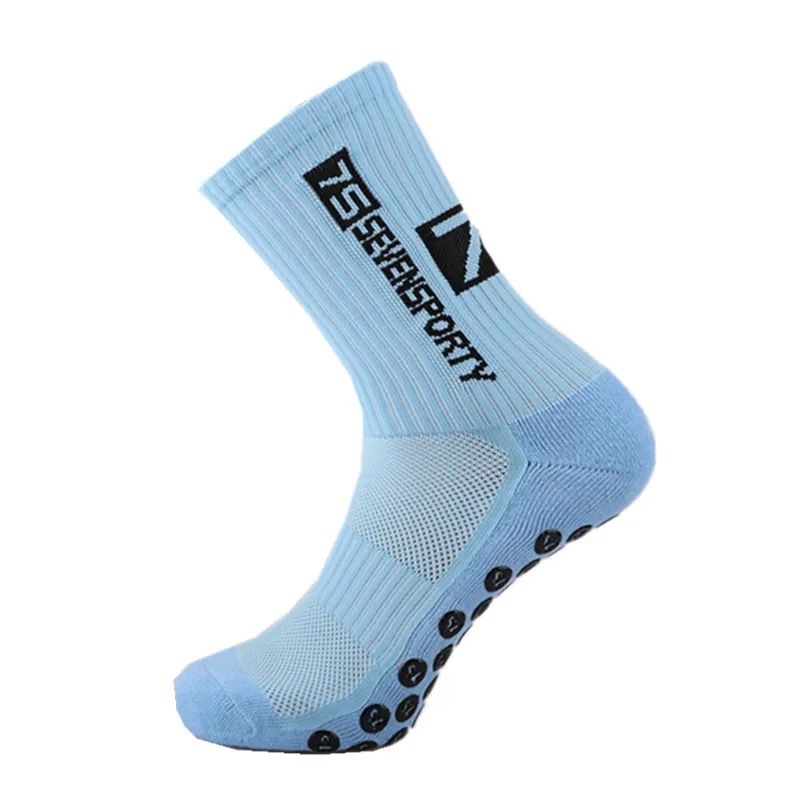 Calcetines deportivos 7S SEVEN para hombre, medias antideslizantes de fútbol  de alta calidad, suaves, transpirables, gruesas, para deportes, correr,  ciclismo, senderismo, Wome