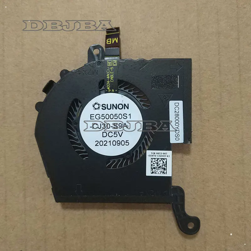 

Laptop Cooling Fan for SUNON EG50050S1-CJ30-S9A DC28000YDS0 CN-0HD5CJ 5V fan