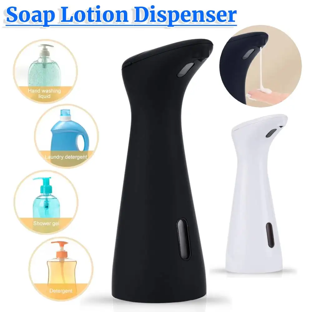 Automatic Soap Dispenser Battery Operated 200ML Hand Sanitizer Dispenser Touchless PX6 Waterproof for Kitchen Bathroom Washroom soap dispenser soap pump soap dispenser head