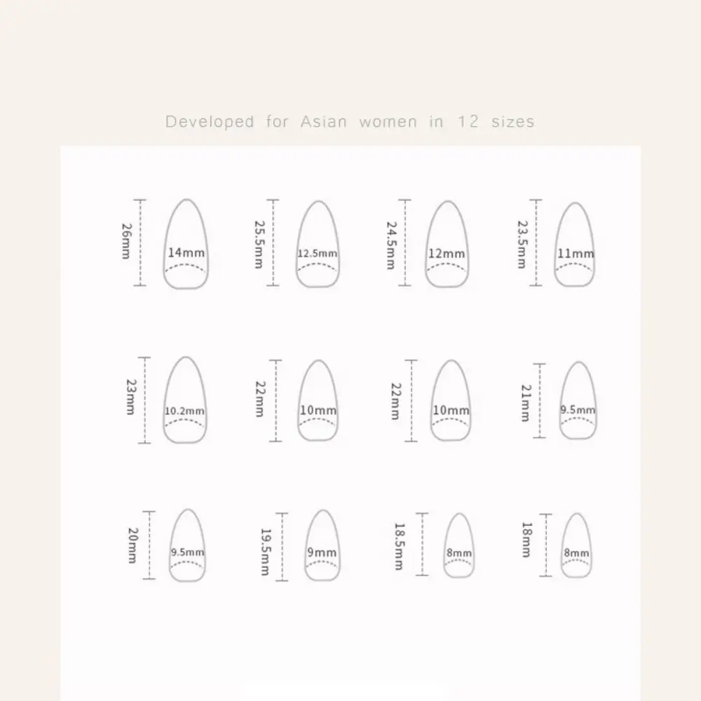 24pcs Manicure Long Almond False Nails Flowers Aurora French Fake Nials Detachable Cat Eye Stars Press on Nails Women