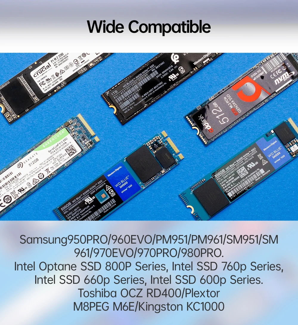 S5013e69ca51347e0aa0215c053e18e9by JEYI M.2 NVME to PCIE X16 Adapter, 2280/60/42/30 NVMe SSD to PCIe 4.0 3.0 GEN4 64Gbps Expansion Card for Desktop Motherboard PC Mallzona