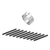10 Pack Replacement Refill Pen Nibs Standard for Bamboo for Intuos Pens for Wacom CTL460, CTH460, CTH461, (With Removal Ring) 2