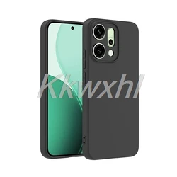 Original Soft TPU Protective Back Cover for OPPO Reno14 F 5G (Black)