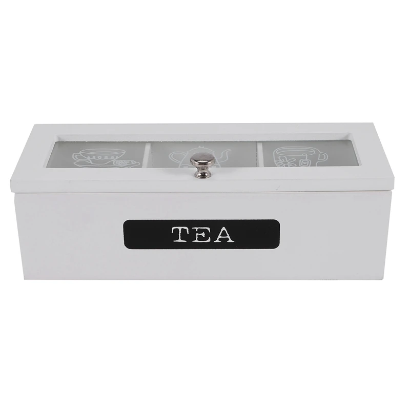 

Бамбуковая система с 3 отделениями, коробка для хранения чайных пакетиков, органайзер для ювелирных изделий, коробка для чая, органайзер, деревянный контейнер