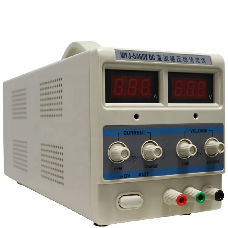 

Регулируемый и Регулируемый источник питания 5A 60V DC