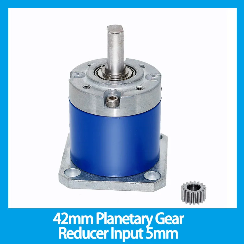 Redutor Planetário de 42 mm Entrada mm para o Motor Deslizante Nema17 36 mm