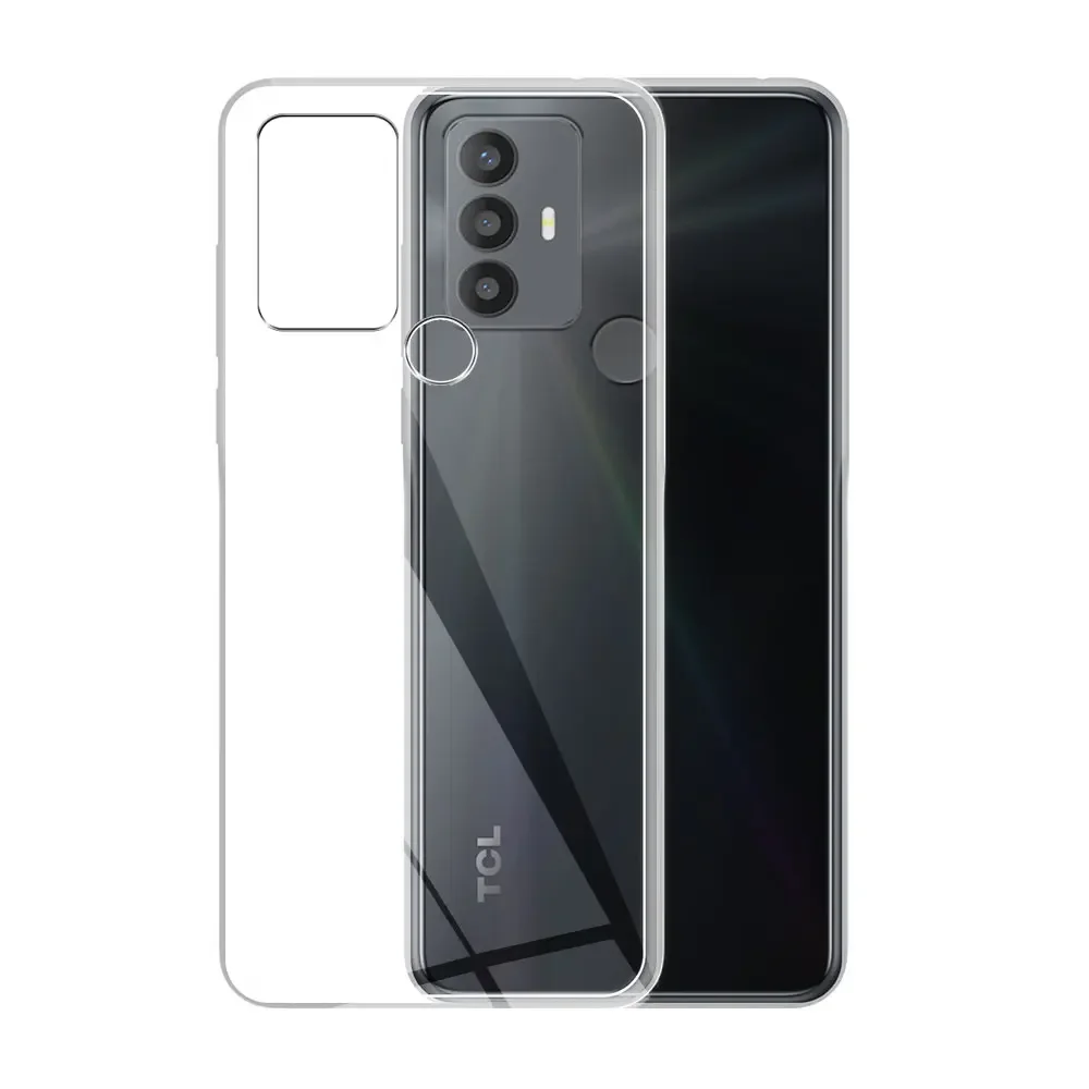 Crystal Clear Silicone TPU Phone Cover - Transparent Protective Case