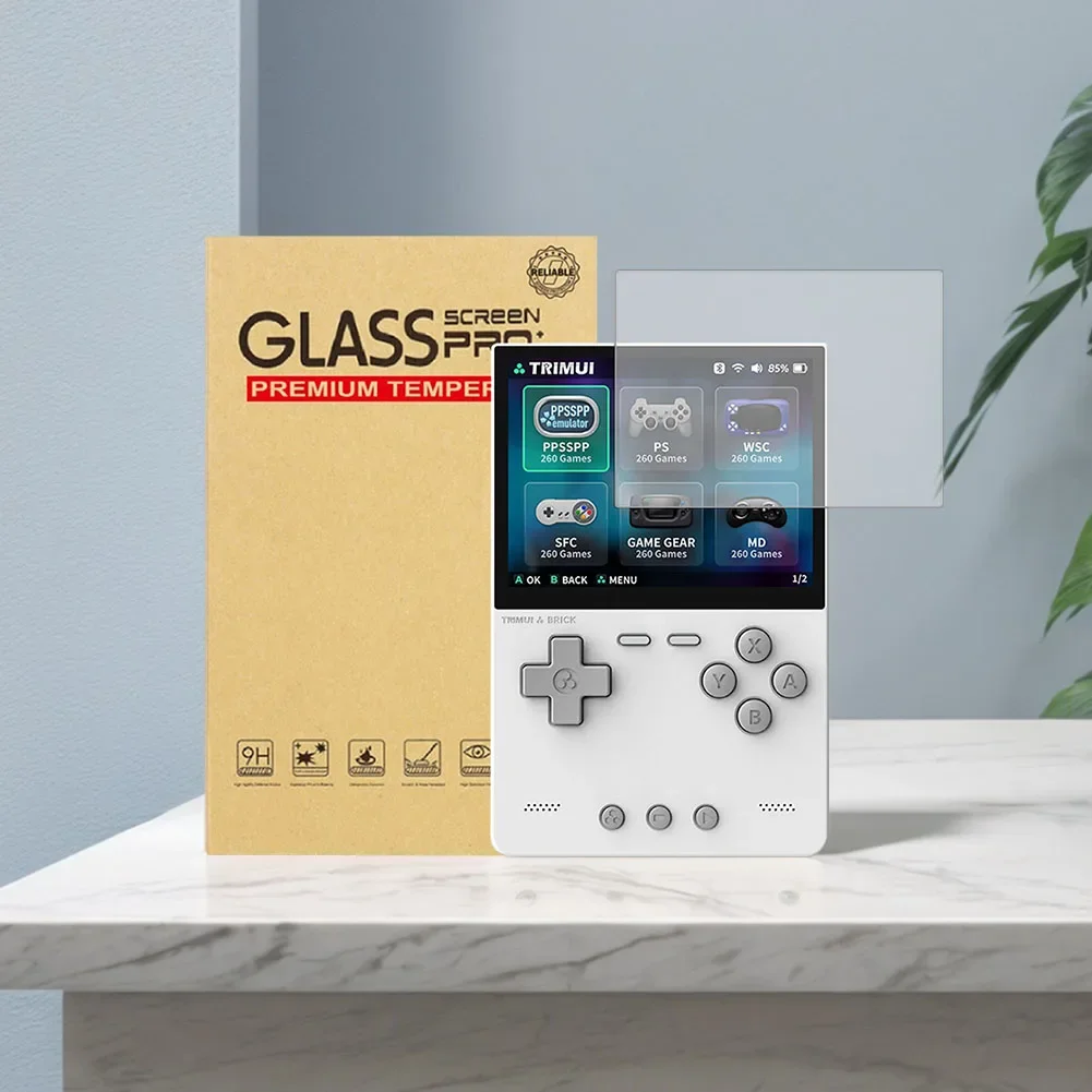 Tempered Glass Screen Protector Film for Game Consoles Anti Scratch