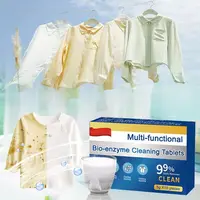 10Pcs/Set Multifunctional Decontamination Cube Cleaning Effervescent Tablets Fabrics Multi-functional Bio-enzyme Cleaning Tablet 1