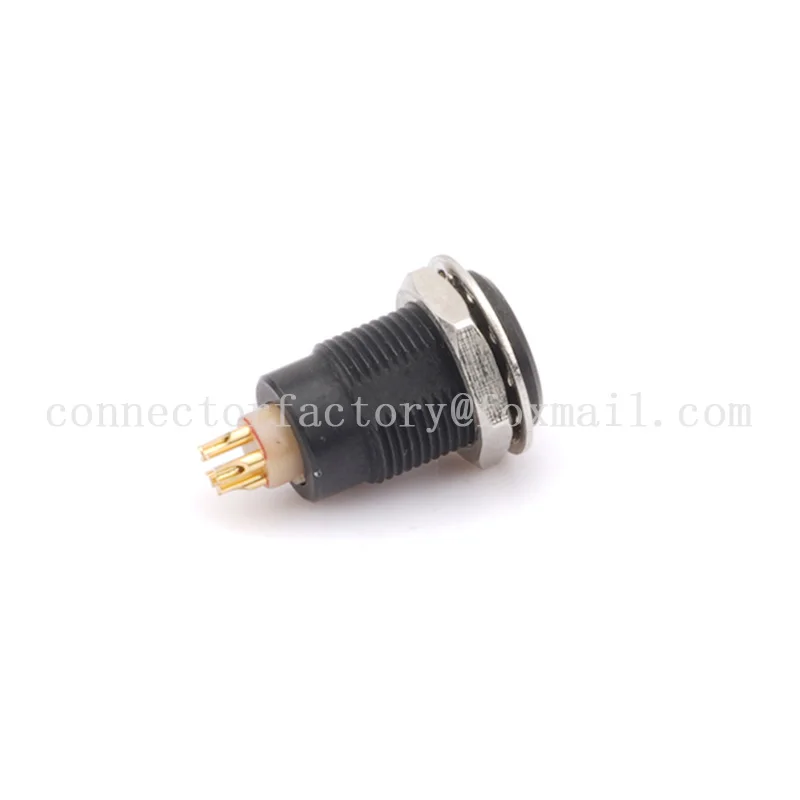 conector de travamento automatico preto da tomada 03
