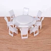 1/25 1/50 1/75 1/100 Scale Furniture for Model Building Layout Dollhouse Table Chair Miniature Accessories Plastic Model Craft 3