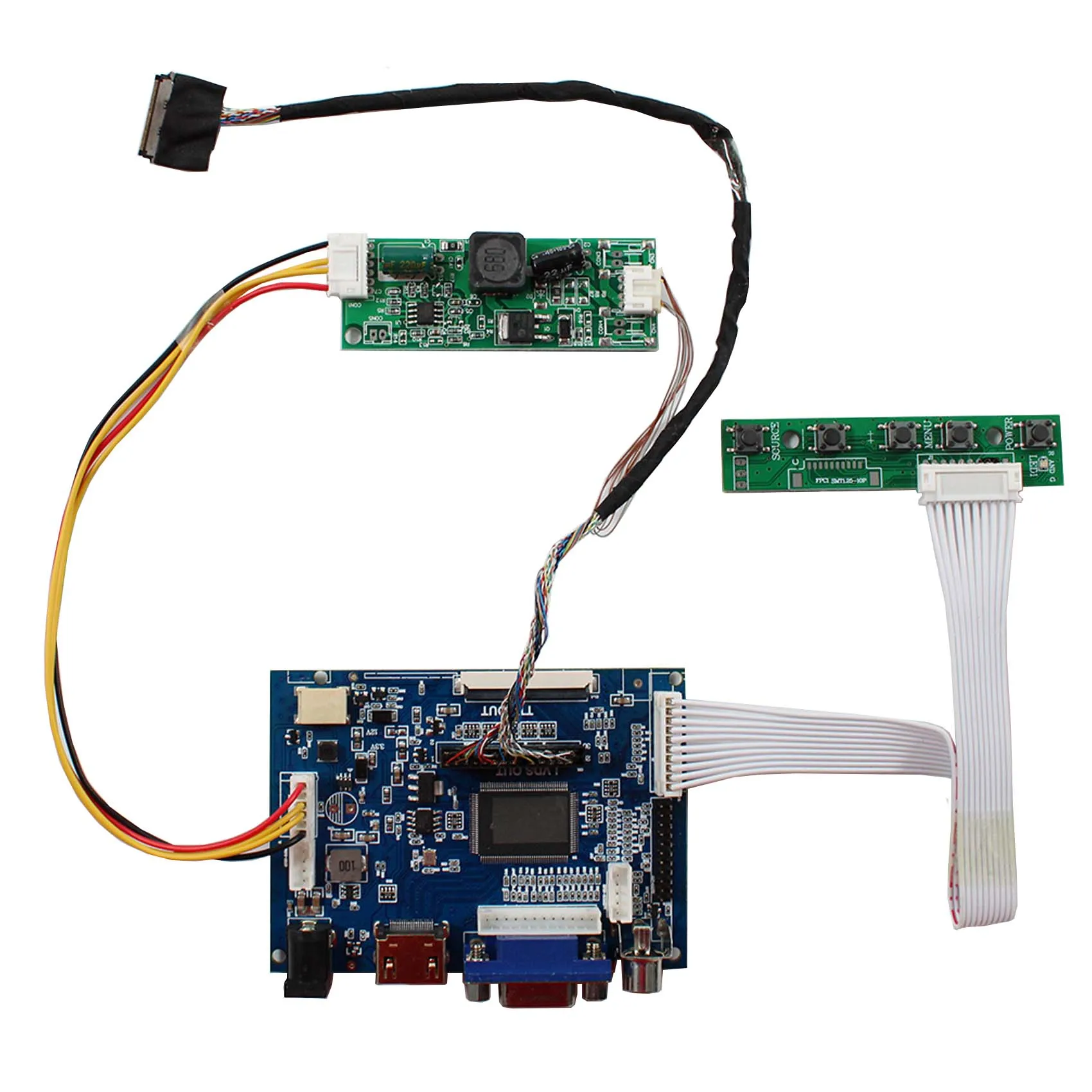 

Φ VGA 2AV ЖК-плата работает для 15,4 дюймов 1440x900 Φ LP154WP2 TLA1 HD-MI B154PW04 V0 TFT-LCD