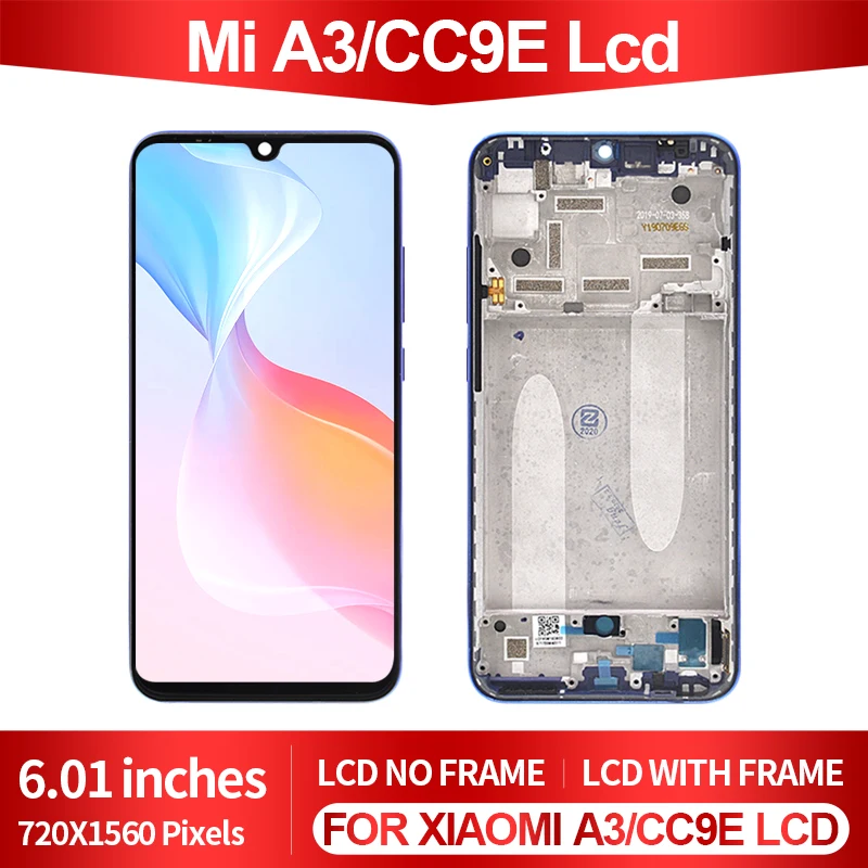 New 100 Test Oled For Xiaomi Mi Cc9e Lcd With Touch Screen Digitizer