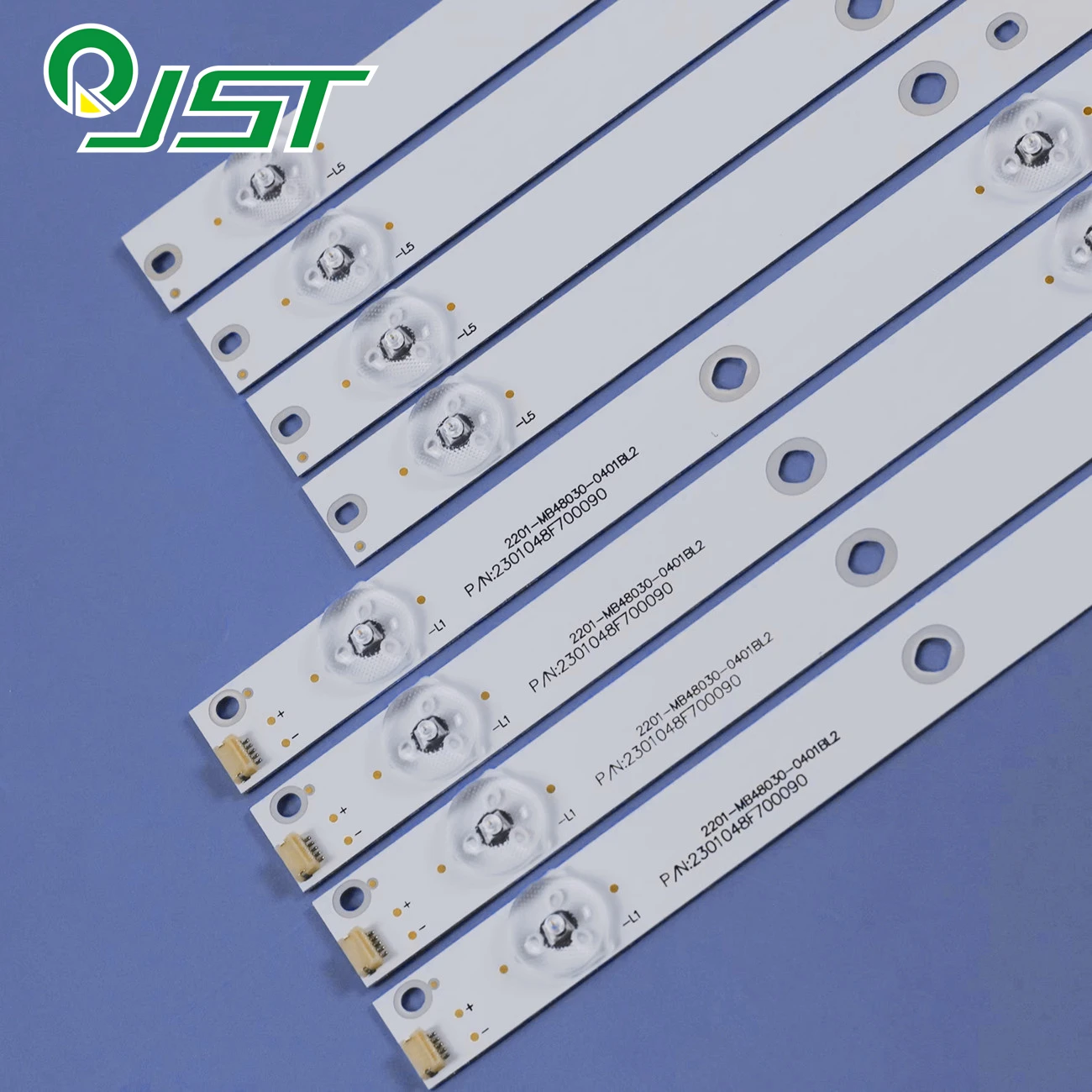New 8pcs/Kit LED Strips for 48 TV ATVIO AT48H1 HKC K480 2201-MB48030-0401BL2 2201-MB48030-0401BR2 MZ4B17B7 S7331
