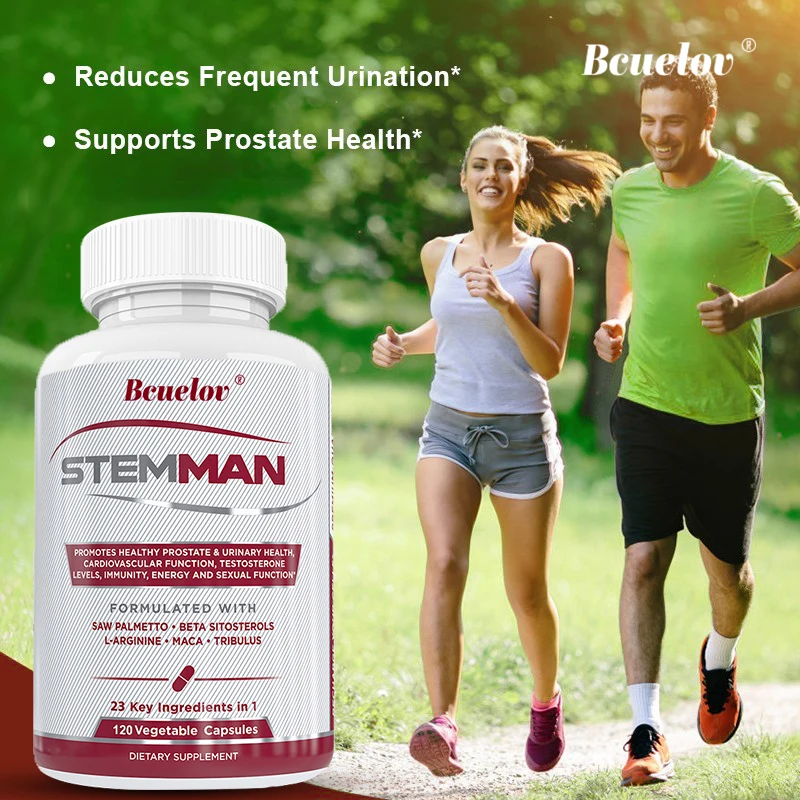 Multivitamin for Men Promotes Healthy Urinary System Natural Endurance, Mood, Energy and Blood Flow Support Dietary Supplement