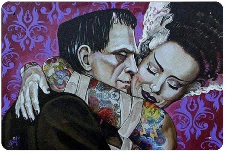 

Постер настенный в стиле ретро, 12x8 дюймов