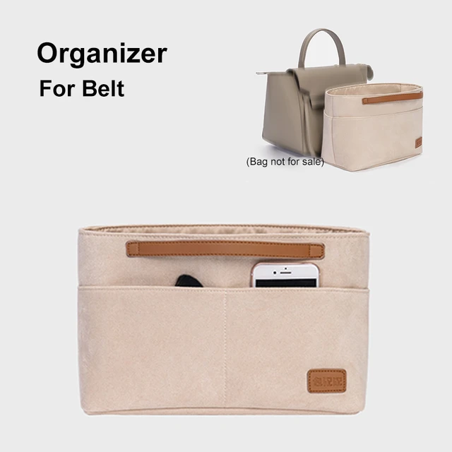For Ellipse PM Bags Felt Organizer Insert Handbag&Tote Purse Inner Pouch  Moon Bag Base Shaper - AliExpress