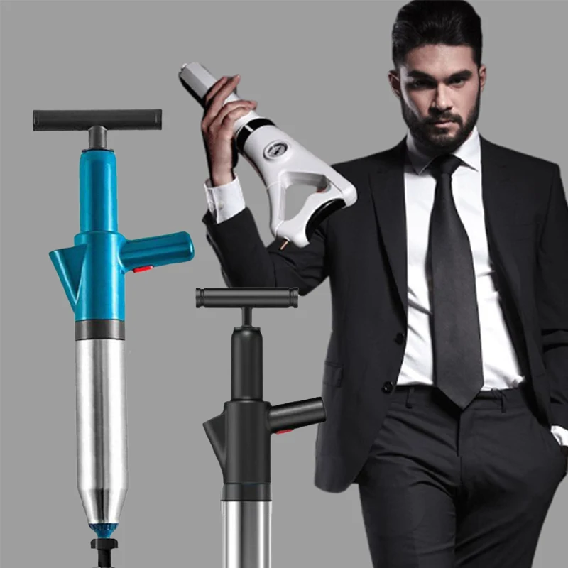 

Professional Unblocker Pipes And Sinks Clean Pipes Drain Cleaner Pressure Uncover Sewer Blockage Kitchen Pump Air Blaster Opener