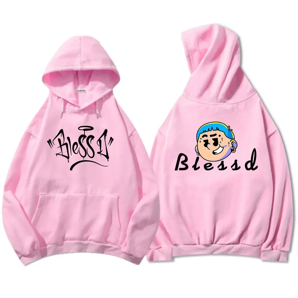 Blessd Singer  ĵ ĵ ܿ  Ҹ ׷  Ropa Hombre Sudaderas   Ƿ ϶