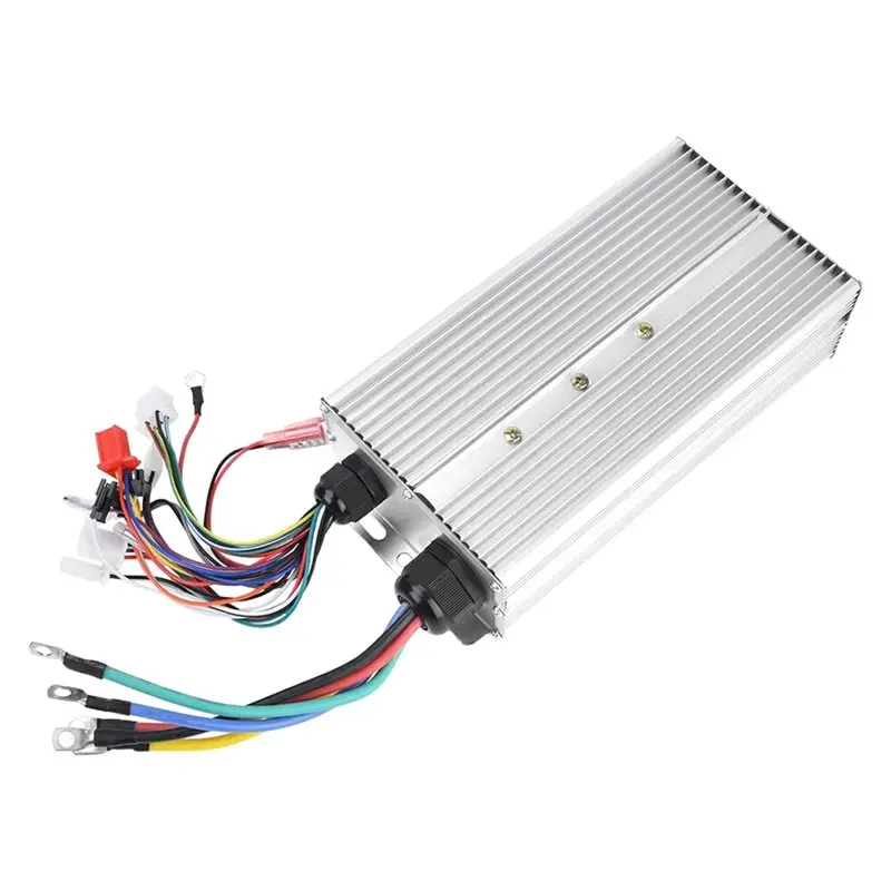 BAAJ-브러시리스 컨트롤러 48V/60V/72V/84V 5000W 더블 로우 24 튜브 지능형 BLDC 모터/전기 자전거/전기 삼륜차용