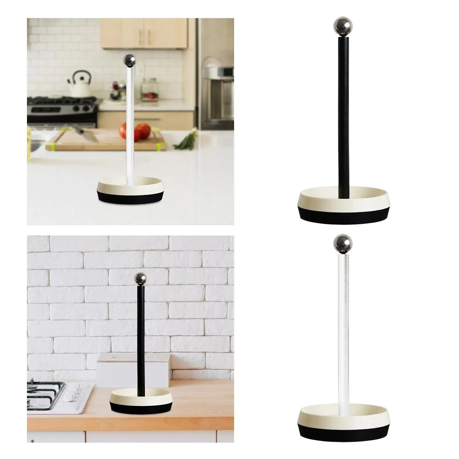 Paper Towel Holder Napkin Holder Paper Hanger Dining Vertical Standing for Bathroom