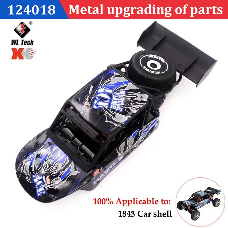 Wltoys 124016 124019 124018 1/12 RC카, 전면 및 후면 암, 자동차 액세서리, 성인용 브러시리스 모터, Rc 크롤러