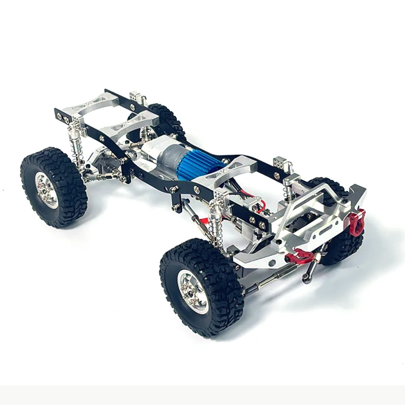 Cardless Servo WPL C14 C24 RC Car Semi-Truck Pickup Upgrade Metal Modified Frame This Frame Is Fully Assembled And Shipped rc cars near me