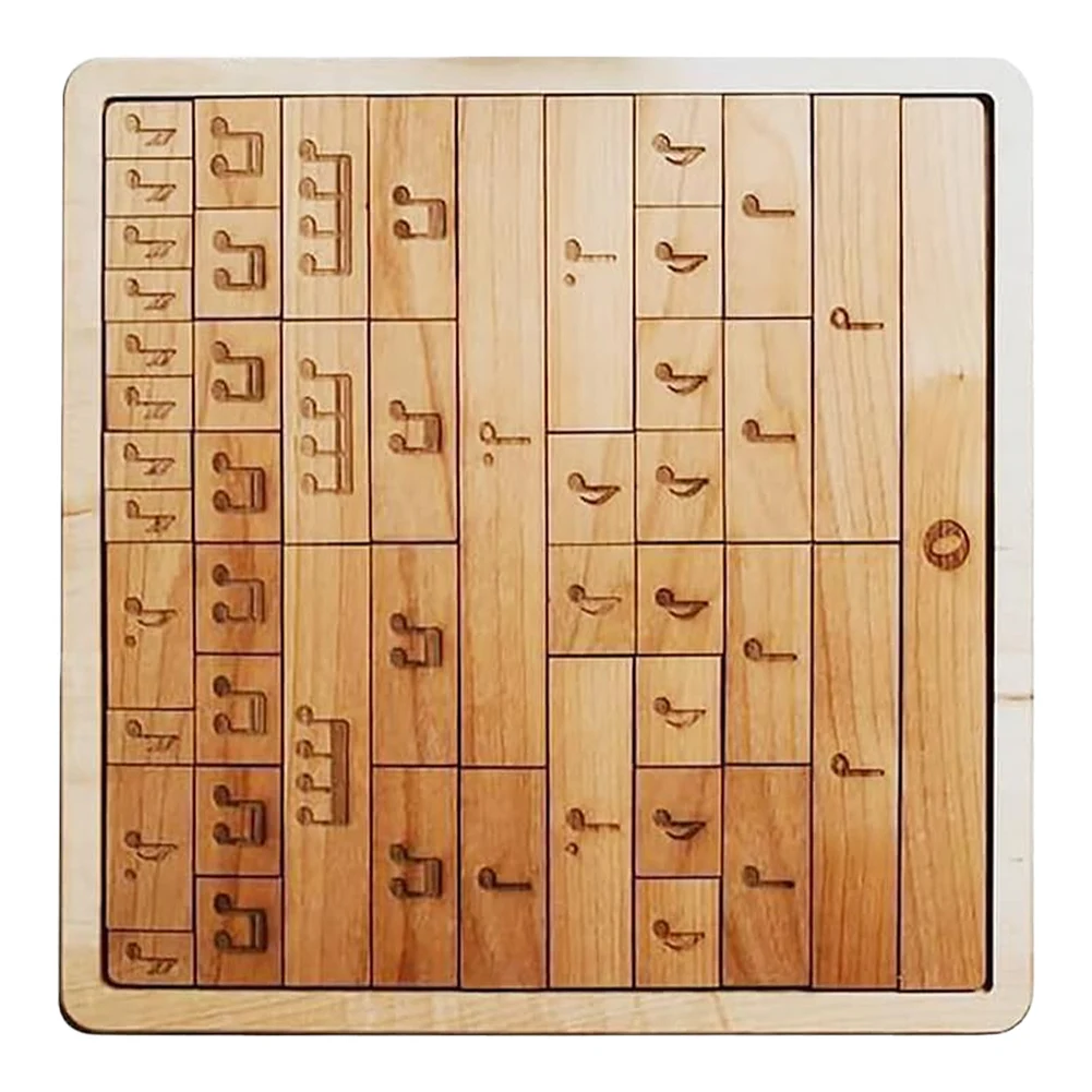 Wooden Music Puzzle Educational Toy for Kids