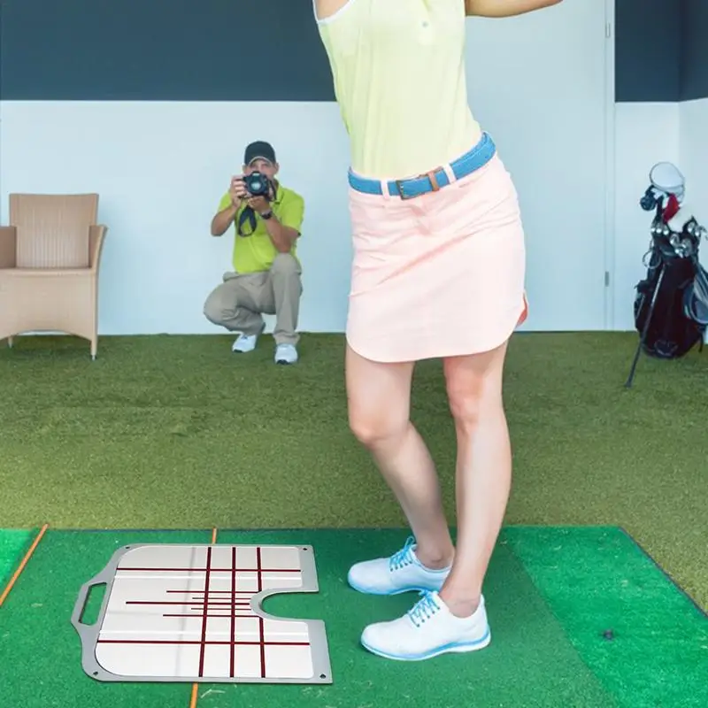 

Зеркало для игры в гольф, обучающее зеркало для игры в гольф, профессиональное точное оборудование для тренировок, оборудование для гольфа