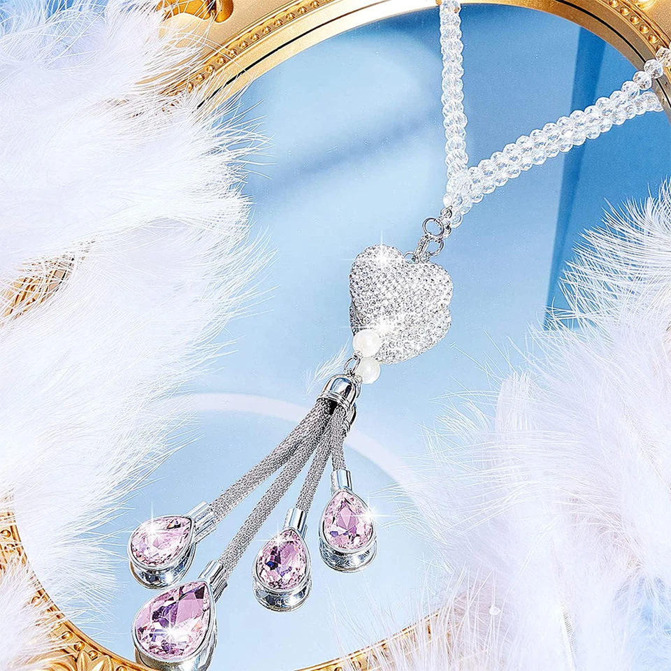 Decorazione personalizzata con farfalla per auto, Ciondolo per auto carini per ragazza, Ornamento da appendere allo specchietto retrovisore dell'auto personalizzato, Regali per mamma, famiglia, amici