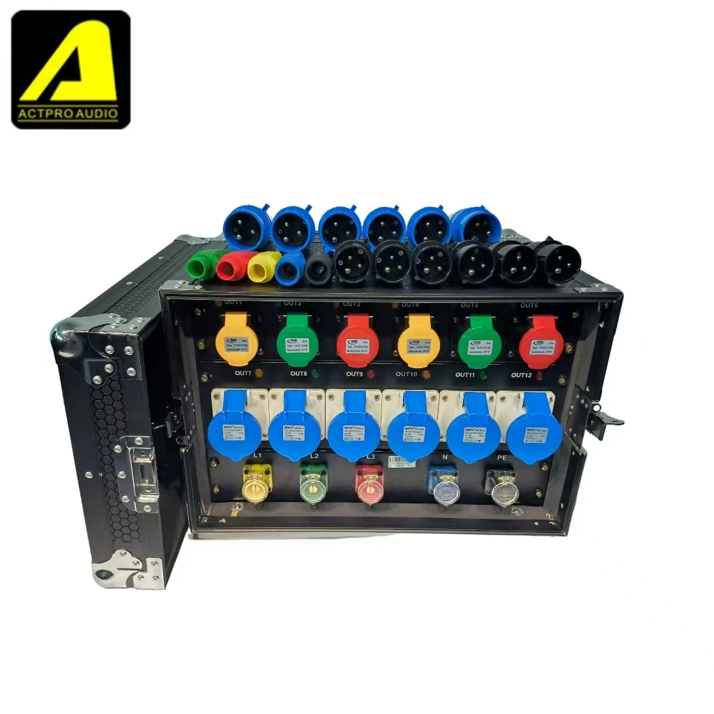 380V input 12 220V output power box accessories audio speakers professional stage line array configuration large celebration act