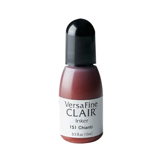 Tsukineko VersaFine CLAIR Inker 15ml Fast Dry for Ink Pad Ink Refill Japan