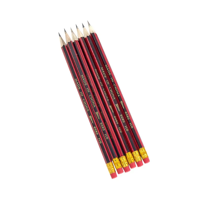 1/10pcs Hb Standard Pencil Classical Wood Lead-Free Quality Child Student Learning Stationery School Office Supplies Pencil - Image 5