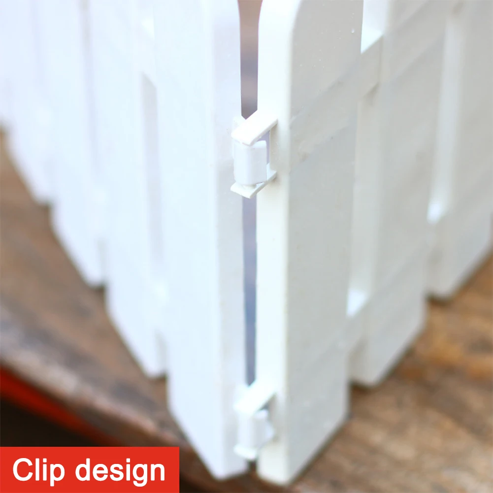 Grass Lawn White garden fence garden edging border Edgings Path Panel Flowerbeds Plant Border Garden Fence Picket