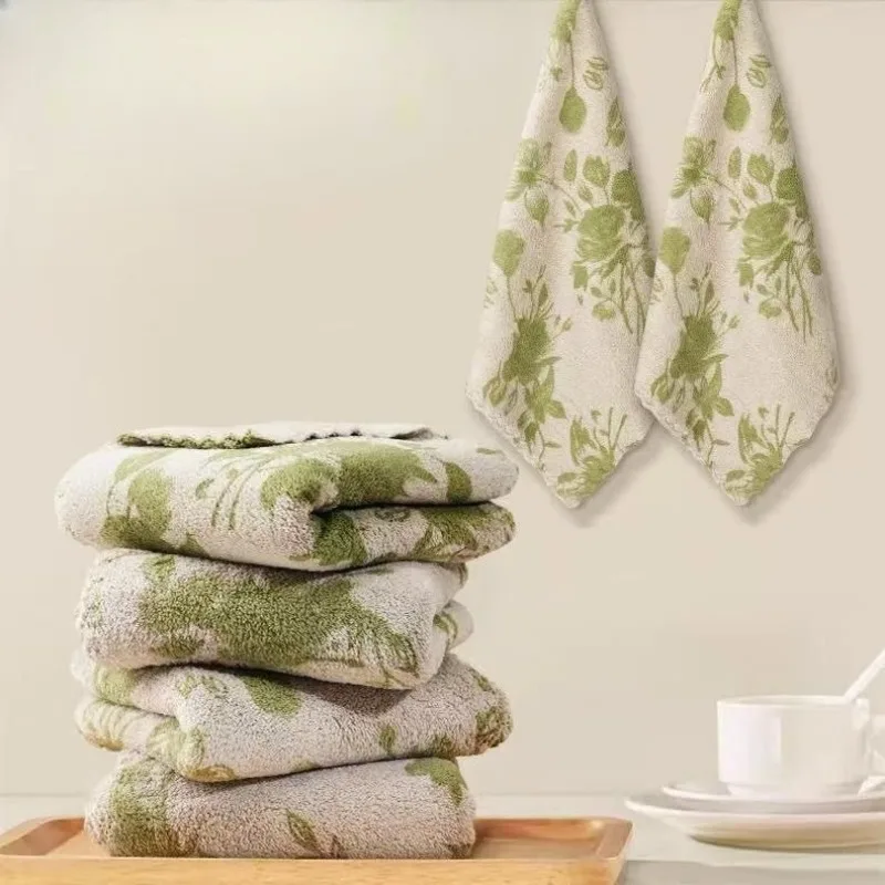 Premium Microfiber Cleaning Cloths - Ultra Absorbent & Fast Drying, Reusable & Washable with Edge-Trimmed Design