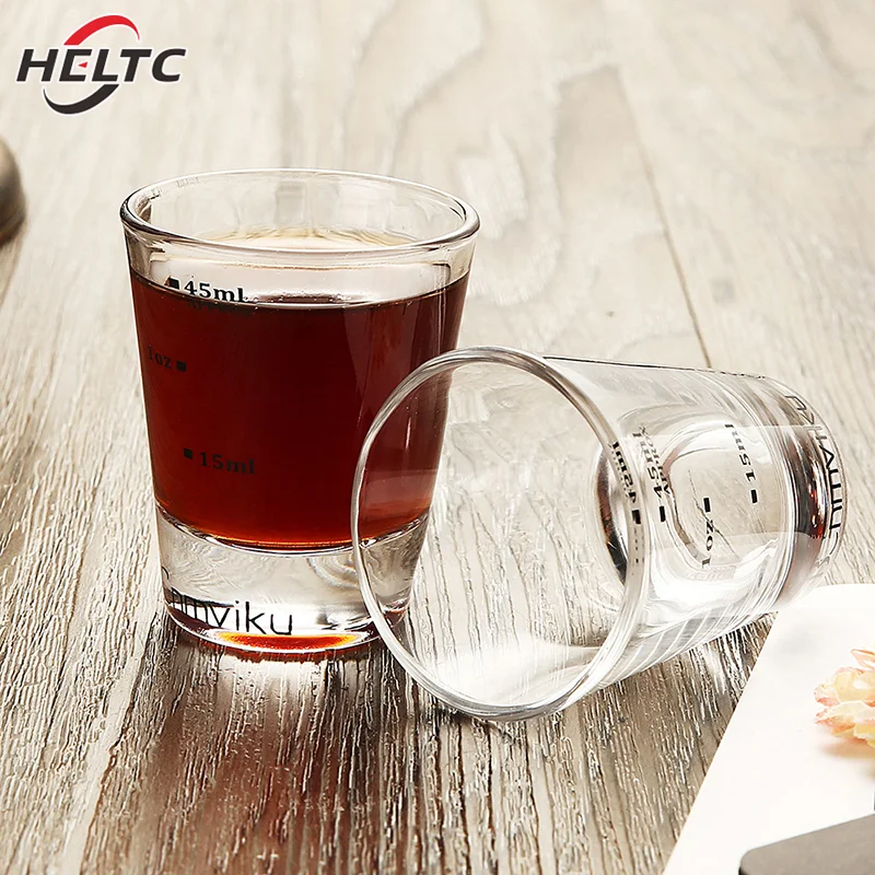 1pcs 30Ml Glass Measuring Cup With Scale Shot Glass Cup Baking Tools Kitchen And Bar Appliances Accessories