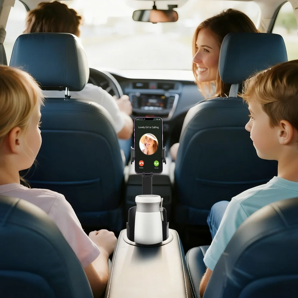 Universal Cup Phone Holder for Car Adjustable Long Neck Car Cup Holder Phone Mount for Cell Phones