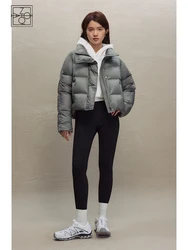 ZIQIAO Warm Leggings For Women Autumn Winter 2023 New Plush Lifting Buttocks Tucking 9-point Yoga Black Pants For Women
