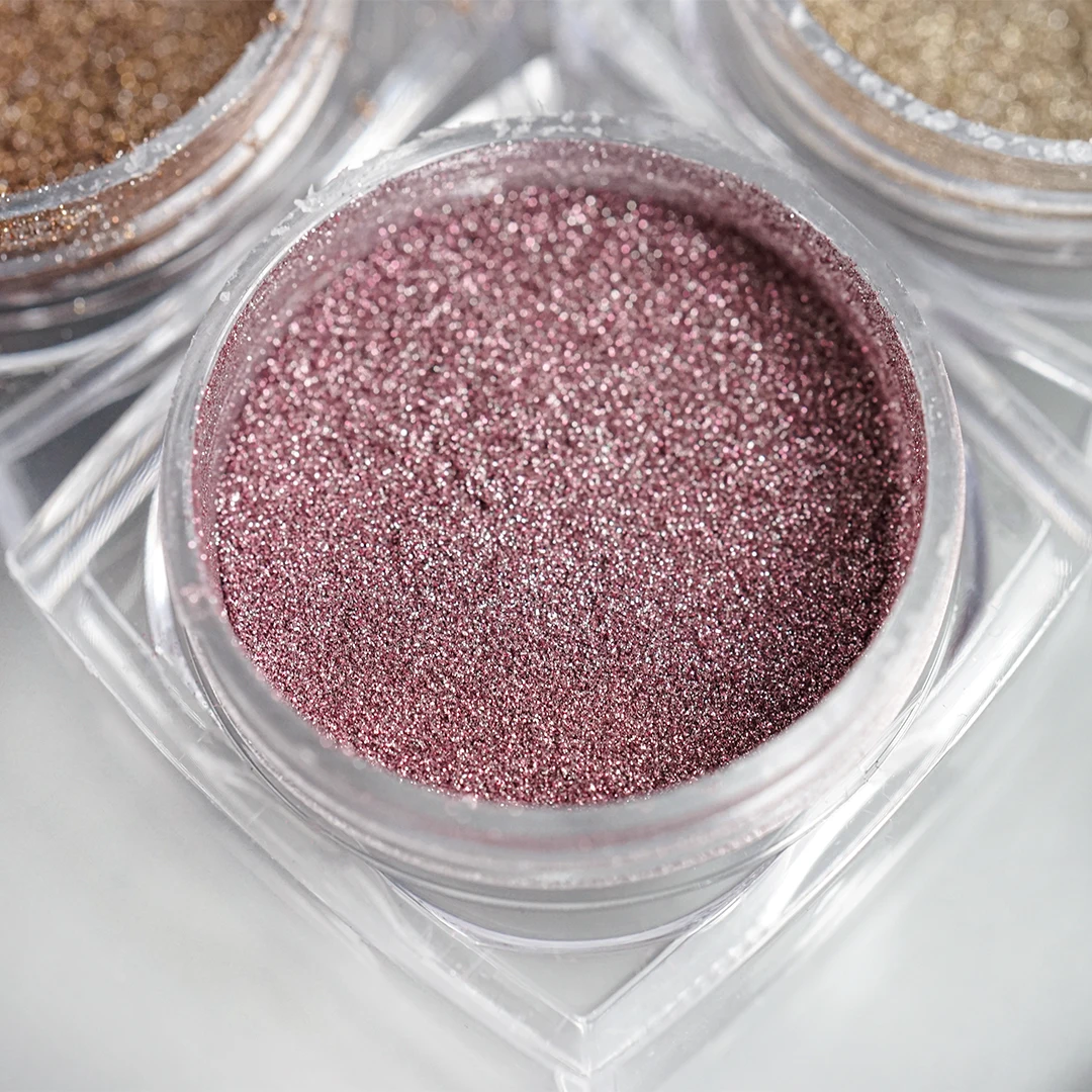 Nail Glitter Mirror Magic Holographic Powder 6 Color Solid Soft Light Powder Polish Stick Metallic Nails DIY Art Decoration