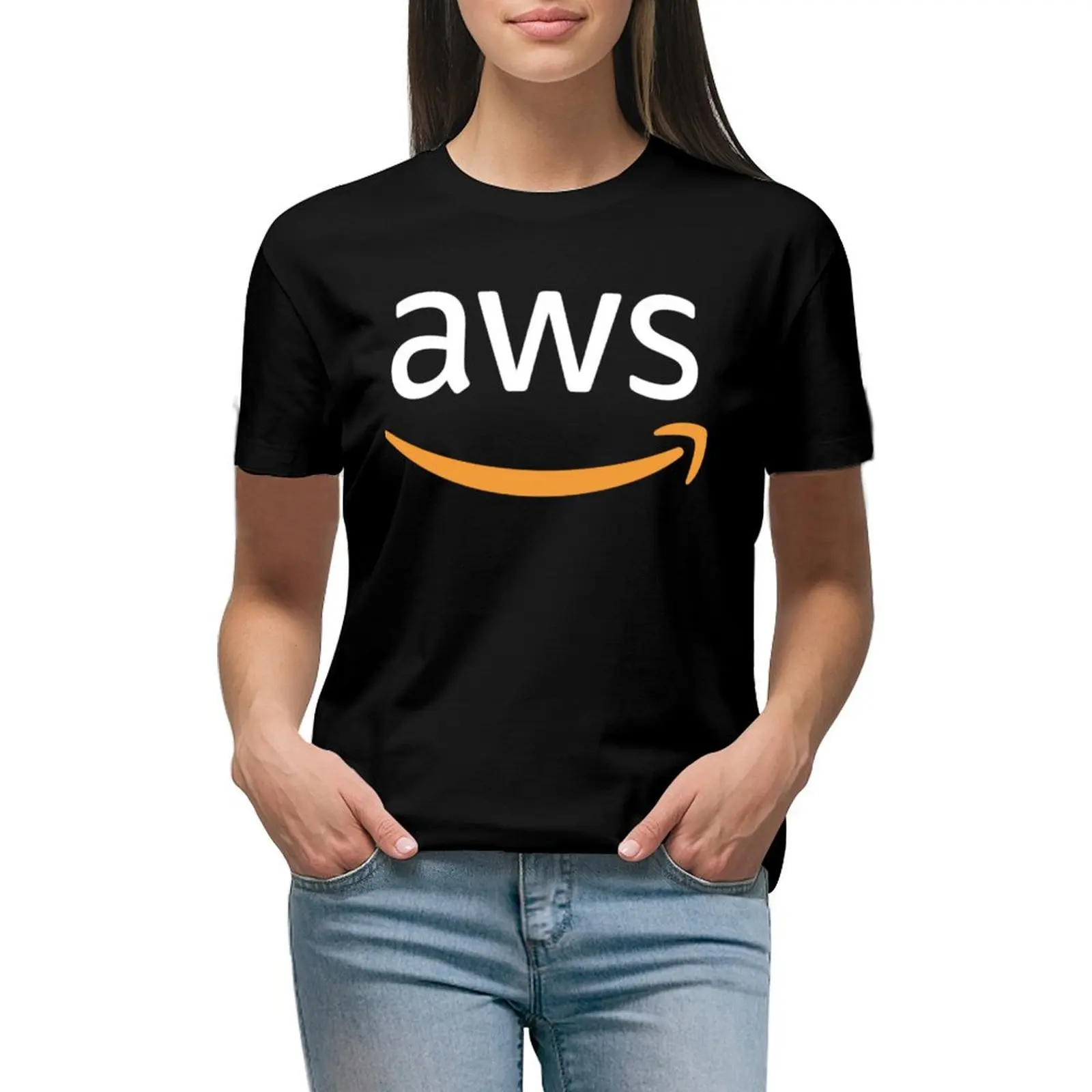 

AWS Developer v4 Classic T-shirt cute clothes aesthetic clothes cropped t shirts for Women