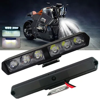 DRL Flash Car Working Light 6LED Car Lights Spotlight Auto moto Lighting Off-Road Headlight Autocycle lampadine modificate