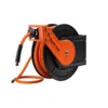 Giraffe Tools TA15B Retractable Air Hose Reel Wall Mount 3/8" x 50 ft Hybrid Hose, Air Compressor Heavy Duty Steel Reel 1